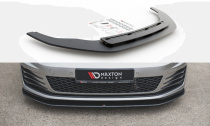 VW Golf 7 GTI 2013-2016 Frontsplitter Racing Durability V.1 Maxton Design 